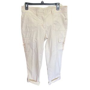 WHBM Cropped Cargo Pants